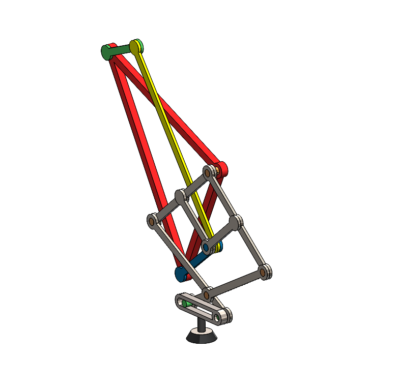 基于四连杆的拾取-放置机构